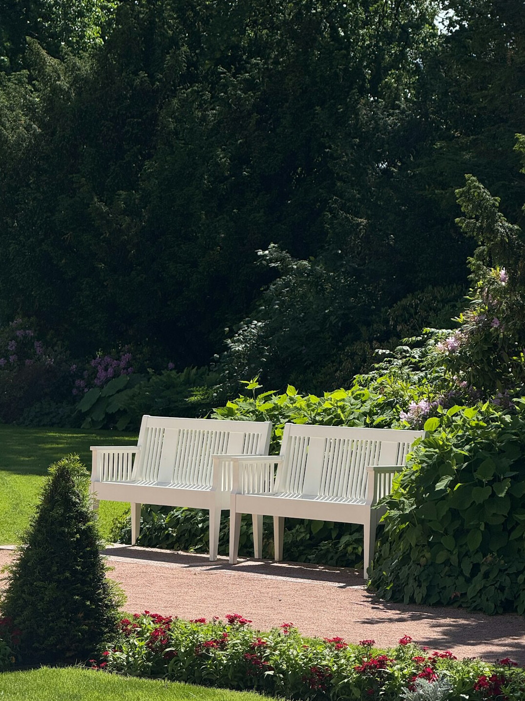 senior garden bench
