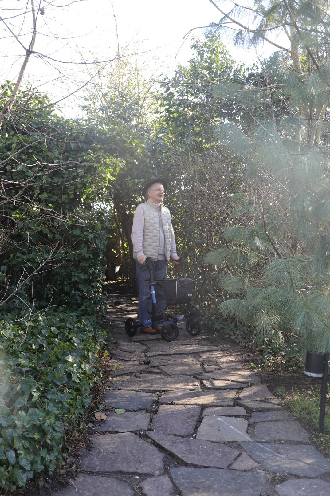 senior walking path